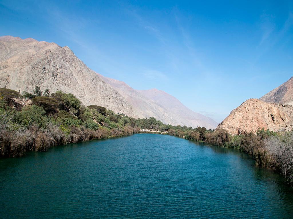 Guizado Portillo Hacienda & Resort Lunahuana Bagian luar foto